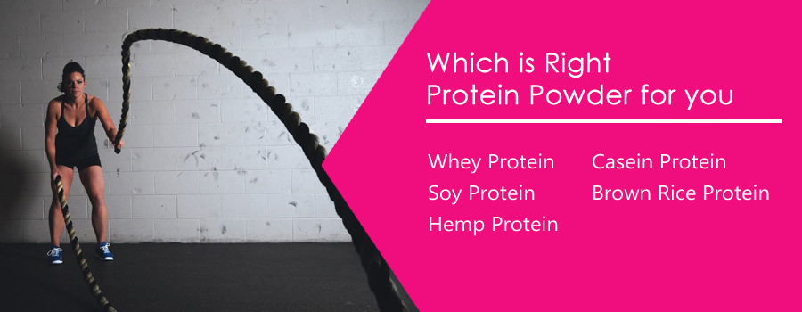 Choose from These Protein Powders My Lady!