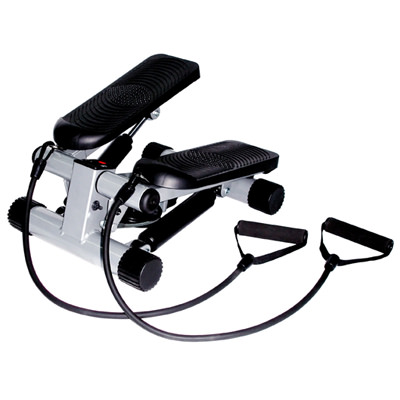 Sunny Health & Fitness Mini Stepper with Resistance Band