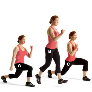 Alternating Switch Lunge