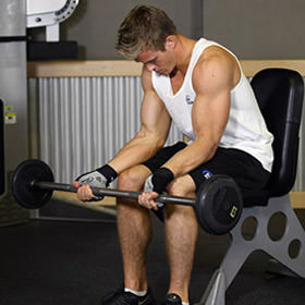 Barbell Forearm Wrist Curl