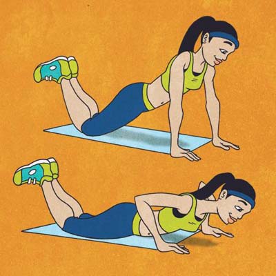 Bent-Knee Push-Up