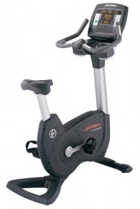 Life Fitness 95C Achieve Lifecycle Exercise Bikeecycle Exercise Bike is designed with a new easily adjustable pedal strap, simple seat adjustment and at-your-fingertips resistance controls. It is built with years of research and development and the best ergonomic and user-based tests in the industry, the 95C Bike will motivate exercisers to keep working out at fitness center. Life Fitness 95C Achieve Lifecycle Exercise Bike Specifications Maximum User Weight 400 lbs (181 kg) Power Requirements Self Powered* Auto Start: brings power to console when user begins pedaling Yes Length 43.5" (110.5 cm) Width 21" (53.3 cm) Height 59.5" (151.1 cm) Unit Weight 176 lbs (79.8 kg) Warranty 2-year limited warranty on all mechanical and electrical components, 1-year labor, Optional Attachable TV: 2-year limited warranty / electrical and mechanical parts; 90 days / labor Available Tuner Systems: NTSC/ATSC, PAL/SECAM/DVB-T Optional Headphone Jack: 3.5 mm Stereo Optional Easy-to-remove Headphone Jack Optional Life Fitness 95C Achieve Lifecycle Exercise Bike Programs Quick Start Manual Random Hill Cardio Fat Burn Fit Test Customized Cool Down Life Fitness 95C Achieve Lifecycle Exercise Bike Features Allows users to easily adjust workout intensity. Zone Training+™ workouts automatically adjust the resistance level to keep users in their target heart rate zone. Precisely angled seat post allows users from 4’ 9” to 6’ 5” tall to adjust the seat height for correct Knee Over Pedal Spindle (KOPS) position to ensure proper lower-body mechanics, which reduces pressure on knees and enhances rider comfort. XXL seat post and handlebars on 97C model accommodate users up to 7’ tall. Convex shape and swept back seat design provide superior comfort. Ratchet seat adjustment makes it easy for users to adjust the seat height, even while in a seated position. Offers users a great combination of exercise and entertainment. Plus, iPod and iPhone users can view iPod and iPhone video content on the Attachable TV (requires Composite AV Cable, sold separately). Lifepulse™ digital heart rate monitoring hand sensors are conveniently placed on the handlebars, in both the upright and racing positions, to provide precise heart rate monitoring, and Polar® telemetry provides accurate, “hands-free” heart rate monitoring. (Telemetry requires optional chest strap.) Cordless, so you can place your bikes anywhere you want.  