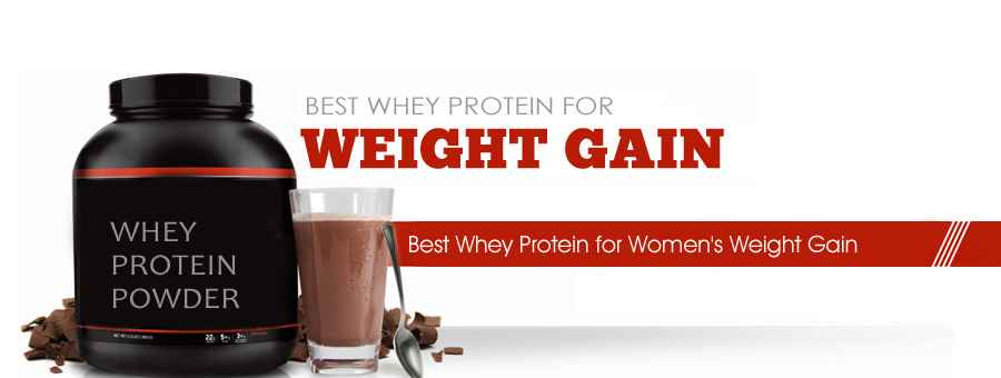 Whey Protein for Women's Weight Gain